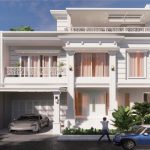 Paket Jasa Desain Rumah Gaya Modern 3 Lantai LT 240 M2 / LB 500 M2